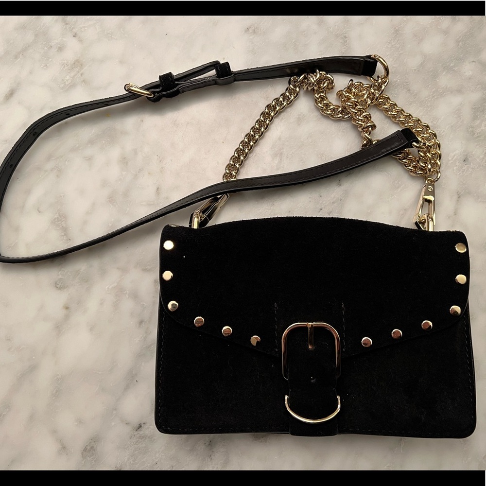 Rebecca Minkoff Black Biker Crossbody